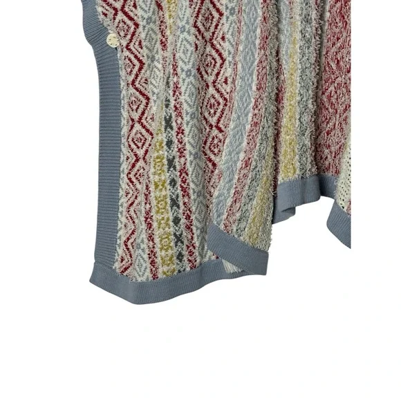 Cabi Siesta Poncho Womens Size M/L Oversized Aztec Bohemian Outdoor Cozy - Picture 8 of 8